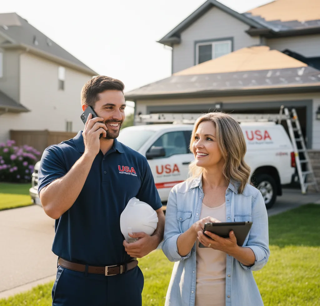 USA Roof Repair Experts customer support in Elk City